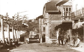 Calle Antonio López a principios del Siglo XX
