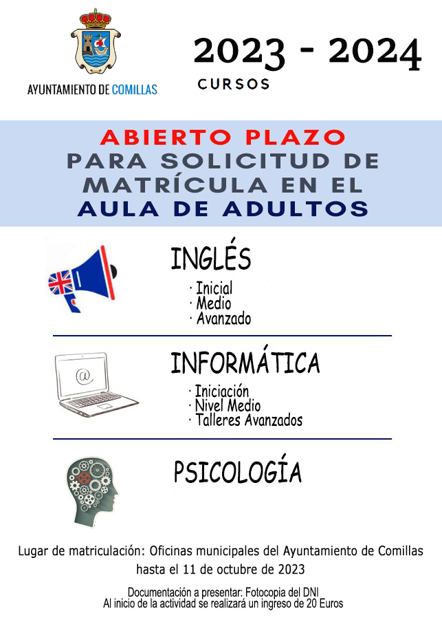 Inglés, Informática y Psicología