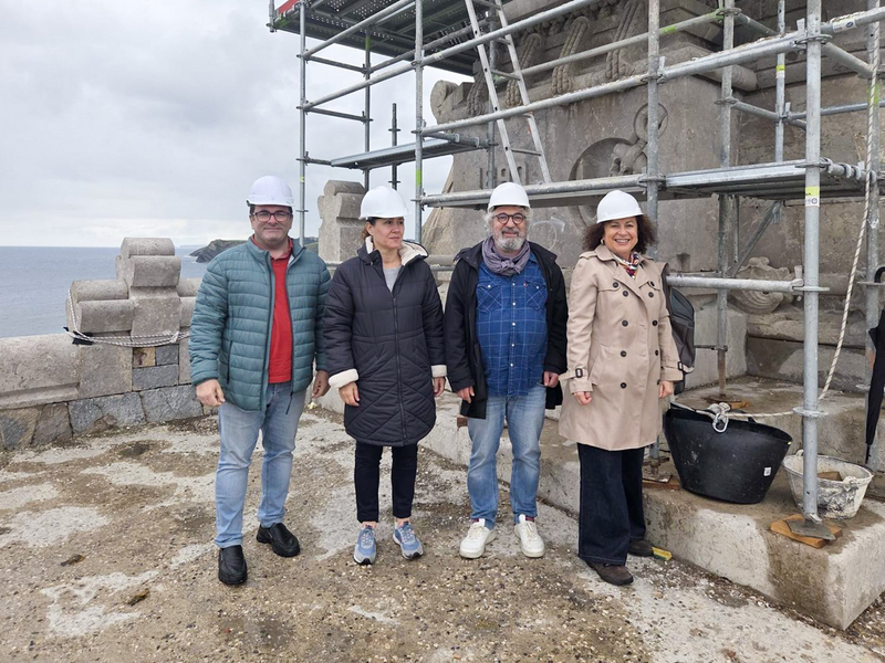 Rehabilitación del monumento al Marqués de Comillas