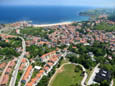 Vista aérea de Comillas