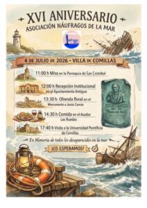 XVI Aniversario Asociación Náufragos de la mar