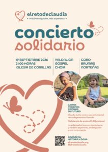 Concierto solidario «el reto de Claudia»