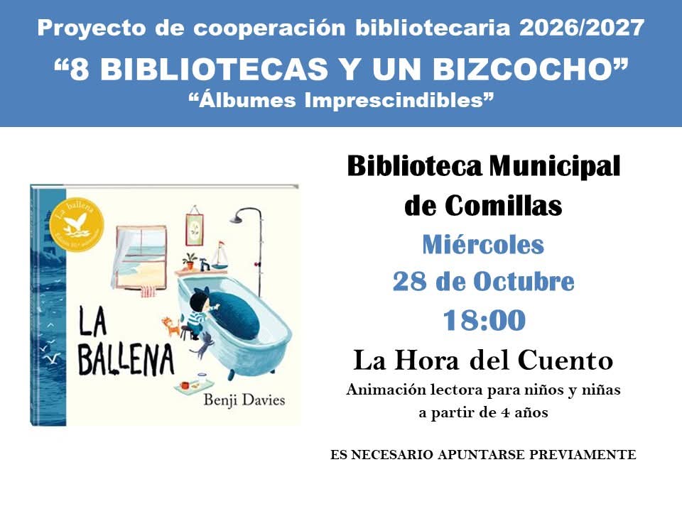 8 Bibliotecas y 1 bizcocho