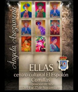 Exposición de arte «Ellas», Ángela Arozamena